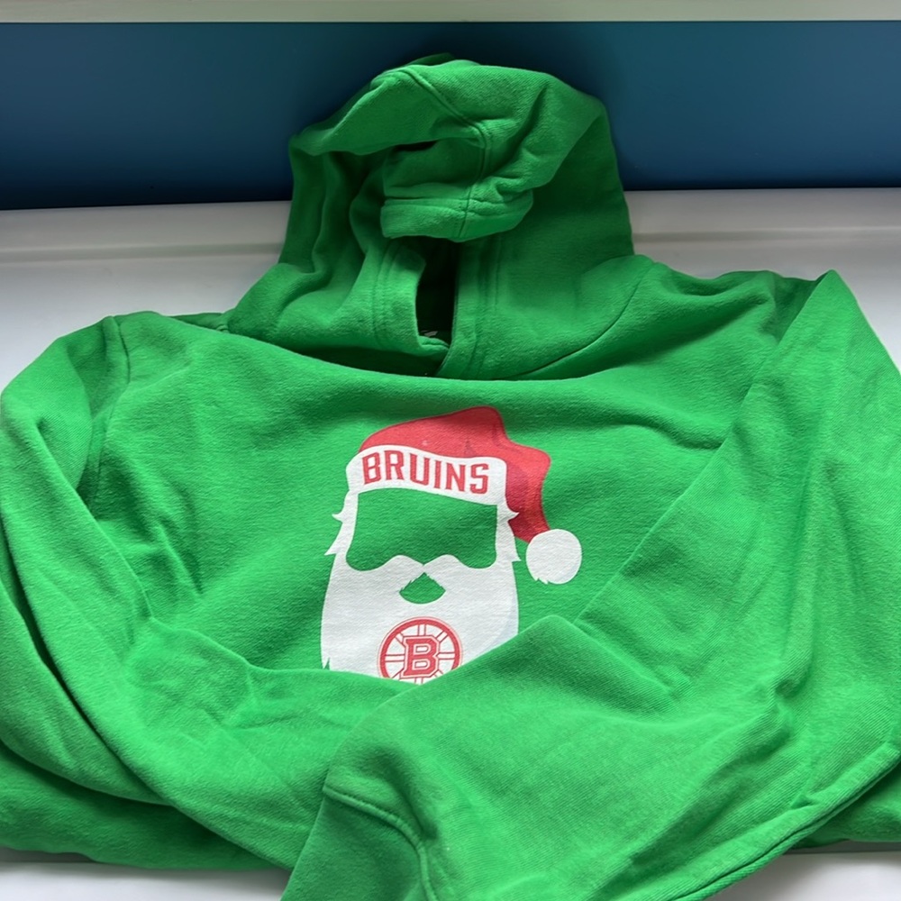 Boston Bruins, Santa Youth, extra large, fanatics hoodie,